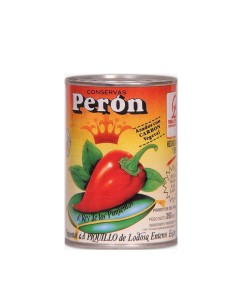 Pimientos del Piquillo de Lodosa Enteros Conserva Perón 390gr.