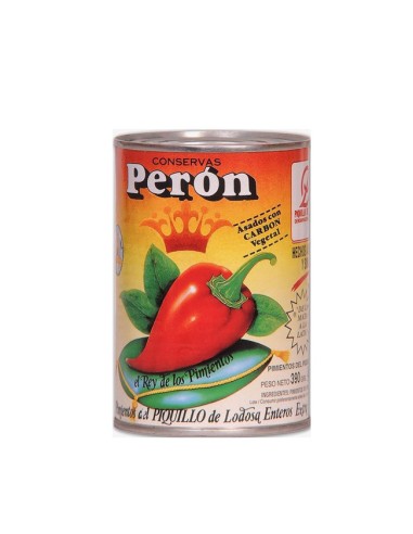 Pimientos del Piquillo de Lodosa Enteros Conserva Perón 390gr.