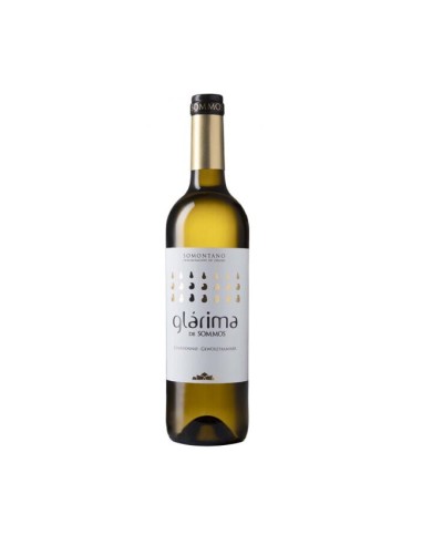 Botella vino Blanco Joven Glárima Sommos DO Somontano