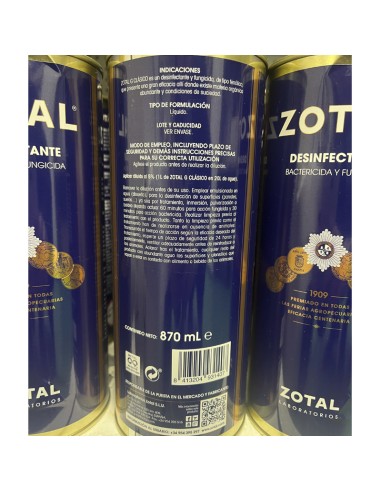 Zotal G Desinfectante uso Ganadero