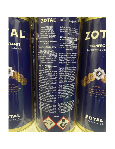 Zotal G Desinfectante uso Ganadero