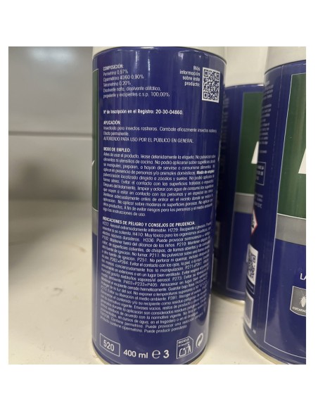 Insecticida Letal Laca Plus Zotal