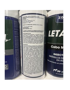 Mosquicida Cebo Granulado Zotal Talquera Uso Ganadero 250gr 2