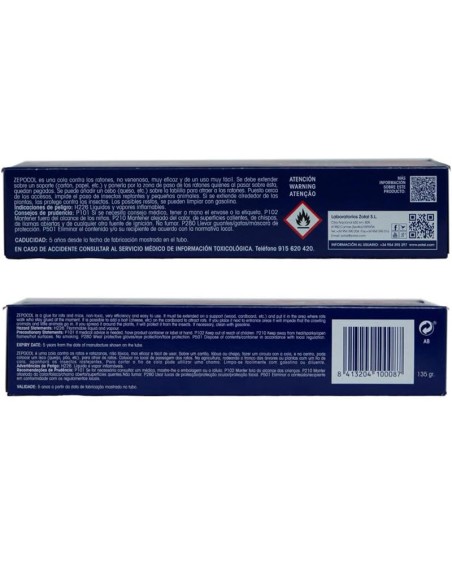 Zepo Zepocol Cola Adhesiva Anti Roedores etiqueta seguridad