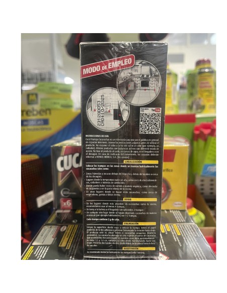 Cucal Trampa Cucarachas Doble Cebo