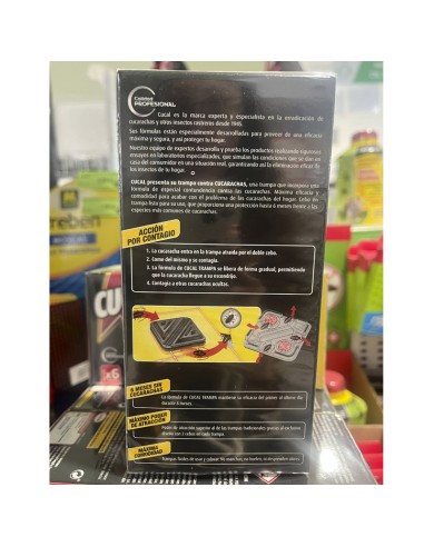 Cucal Trampa Cucarachas Doble Cebo