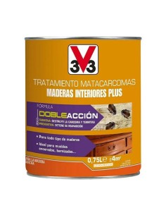Tratamiento matacarcomas para Madera de Interior Plus V33 3kg.