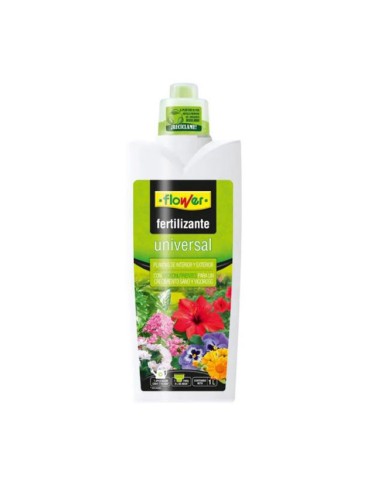 Fertilizante Universal FLOWER Plantas Interior y Exterior 1L