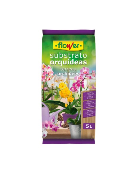 Sustrato Orquídeas Flower 5L