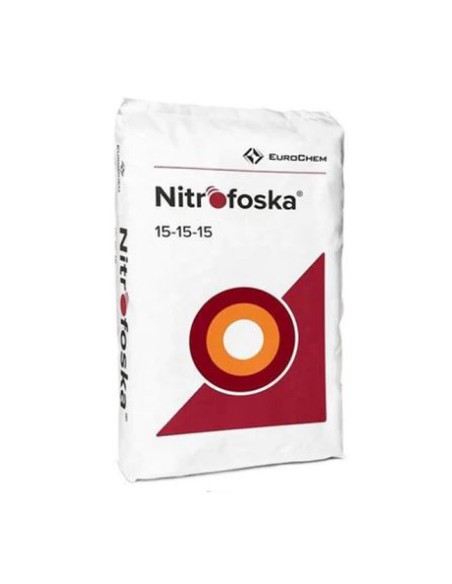 Abono NPK 15-15-15 Nitrofoska 25KG SACO