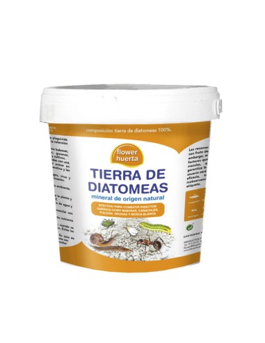 Tierra de Diatomeas Insecticida Ecológico FLOWER 2kg
