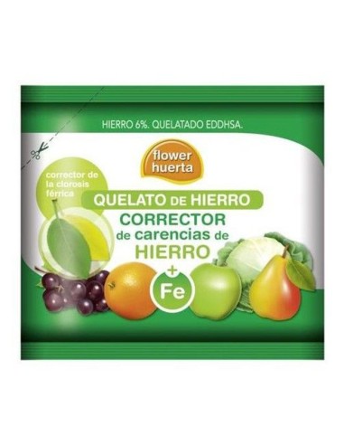 quelato de hierro corrector de carencias Flower 30gr.