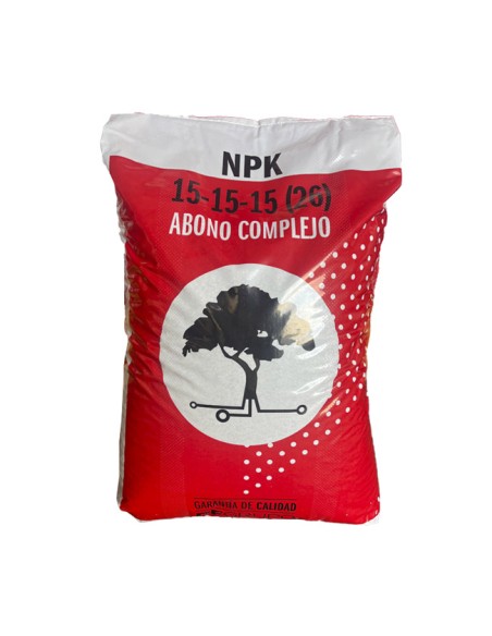 Abono granulado triple 15 NPK  25kg