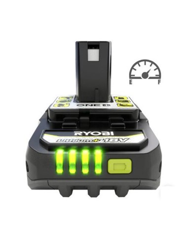 control luminoso carga batería 2,5ah 18v ONE+ RYOBI
