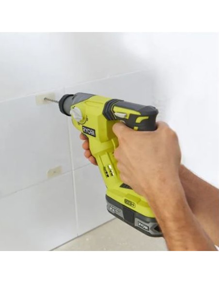 RYOBI Martillo Combinado SDS + 2,5AH 18V ONE+ cincelado