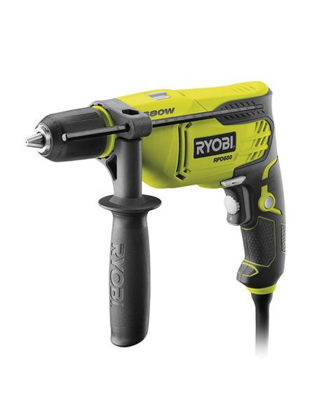 RYOBI Taladro Percutor RPD680-K 680W