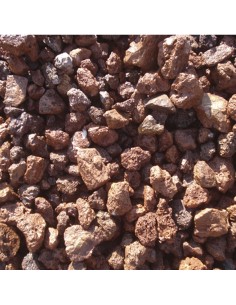 Grava Decorativa Volcánica Roja 20kg