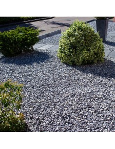Grava Decorativa Gris Nevada saco 20kg 2