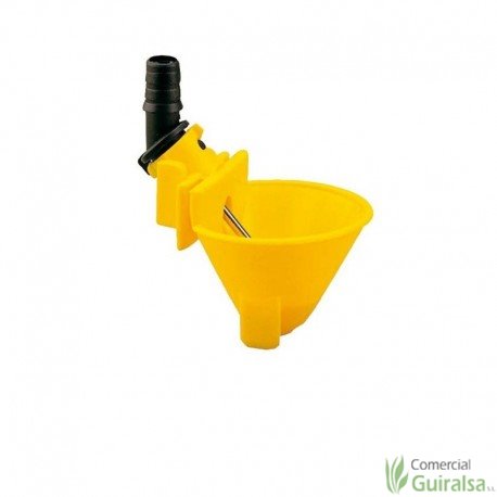 Bebedero de Cazoleta Copavi para Gallinas plástico color amarillo