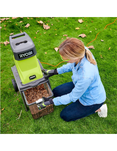 RYOBI Biotrituradora 2500W RSH2545B 40L