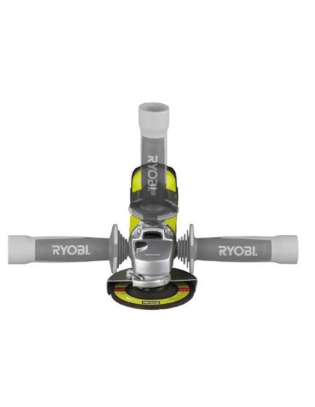 RYOBI Amoladora Angular 18V R18AG-140S empuñadura 3 posiciones