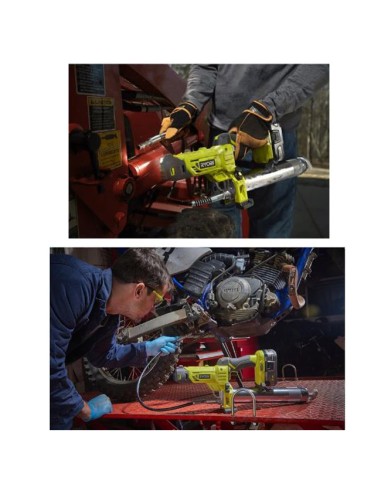 RYOBI Pistola Engrasadora R18GG-0 18V para maquinaria y vehículos