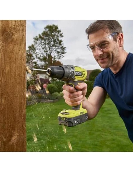 RYOBI Taladro Percutor 18V R18PD3-220S para madera