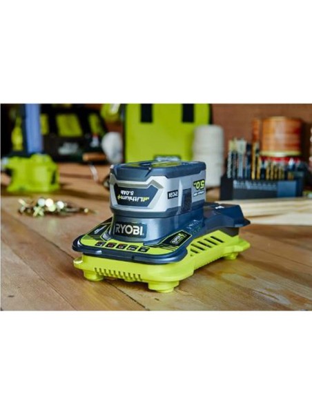 RYOBI Cargador Rápido Baterías 18V 5Ah ONE+