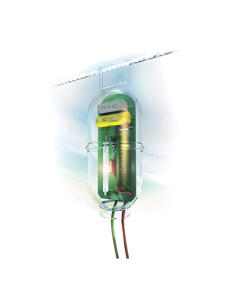 luz advertencia de funcionamiento y  ahuyenta jabalíes para cercados eléctricos