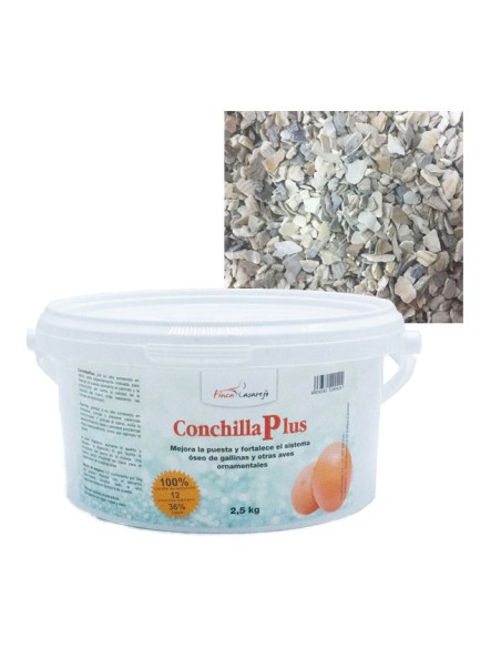 Calcio para Gallinas Conchilla Plus 2,5kg