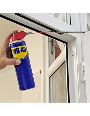 WD-40 Spray Multiusos 200ml para lubricar ventanas