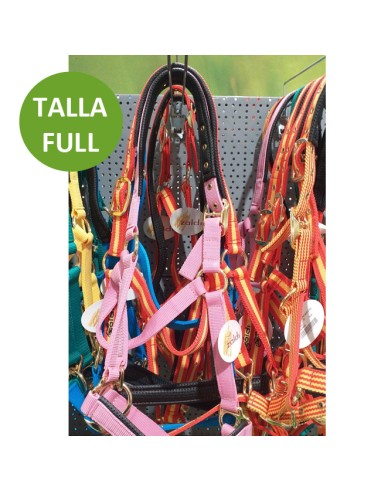 Zaldi Cabezada Cuadra Nylon para Caballos Ajustable talla Full (grande)
