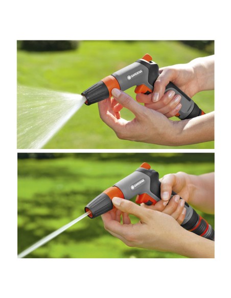 GARDENA Pistola de Riego Classic modo chorro y aspersión
