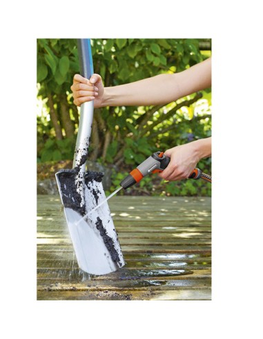 GARDENA Pistola de Riego Classic Modo chorro para limpieza jardín