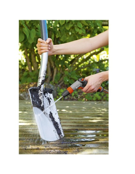 GARDENA Pistola de Riego Classic Modo chorro para limpieza jardín