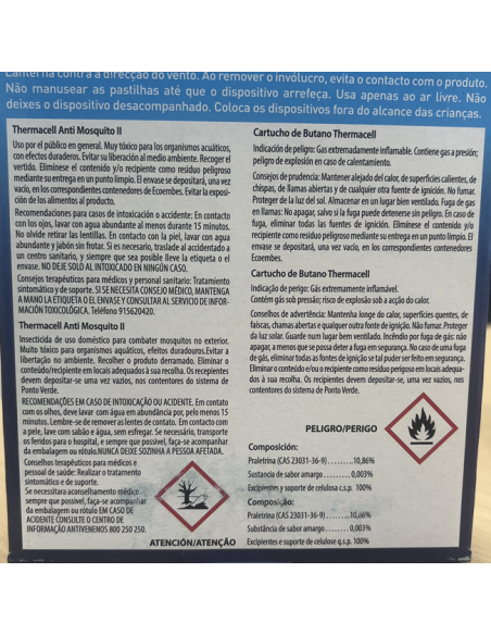 THERMACELL Difusor Antimosquitos Escudo Ambiental