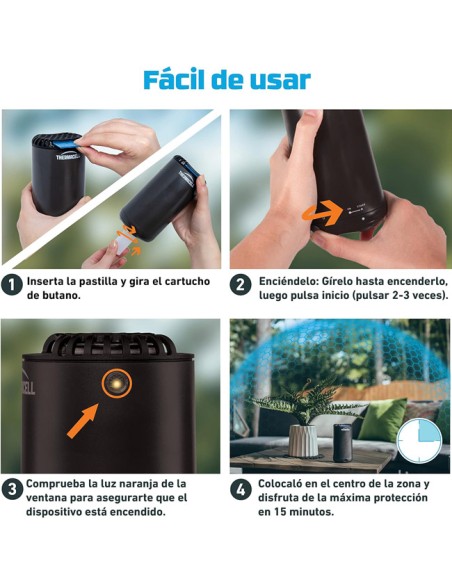 THERMACELL Recarga 48H Difusor Antimosquitos Escudo Ambiental