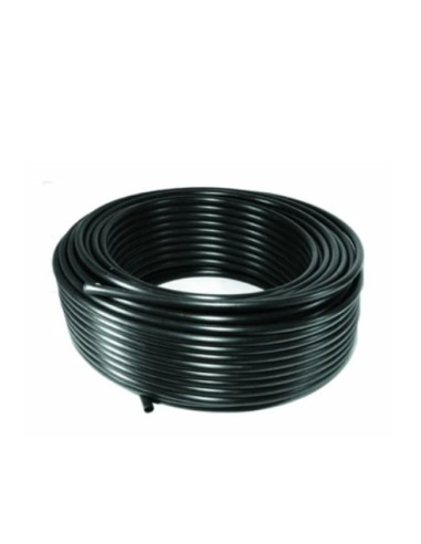 Tubería 16mm PE para Riego Rollo 25m negro
