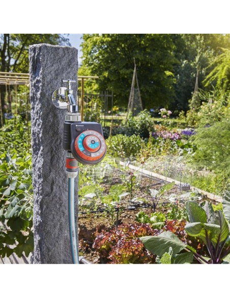 Gardena Programador de Riego EasyPlus riego de jardín y huerto