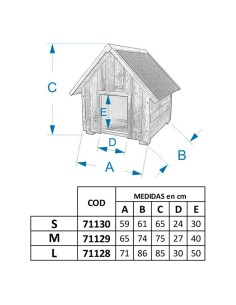 Casetas de Madera Reciclada para Perros 2