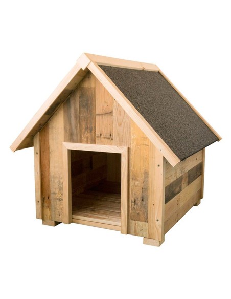 Casetas de Madera Reciclada para Perros