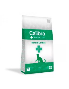 Calibra Renal & Cardiac Pienso Dietético para Gatos adultos 2kg