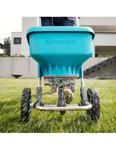 detalle carro Esparcidor XL de Gardena
