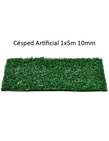 césped artificial para uso doméstico 1x5 metros densidad 10mm