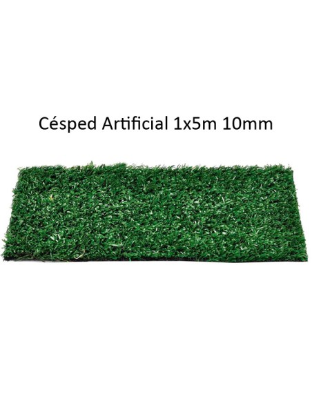 césped artificial para uso doméstico 1x5 metros densidad 10mm
