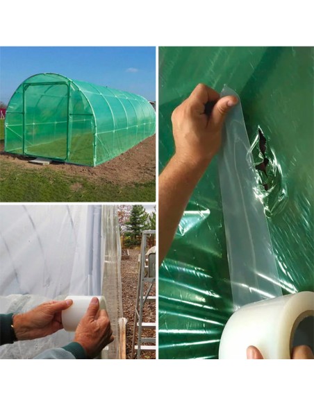 usos cinta para reparar invernaderos 10cm x 33 m alta calidad y resistencia usos