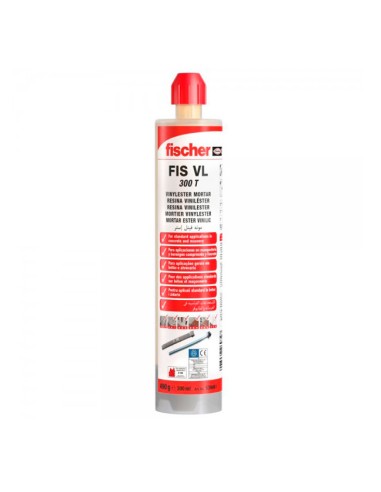 FISCHER Resina Vinilester FIS VL 300T Sin Estireno 300ml