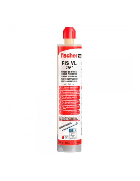 FISCHER Resina Vinilester FIS VL 300T Sin Estireno 300ml