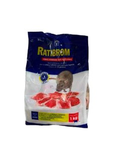 Raticida Cebo Fresco Ratas y Ratones Ratibrom 2 1kg
