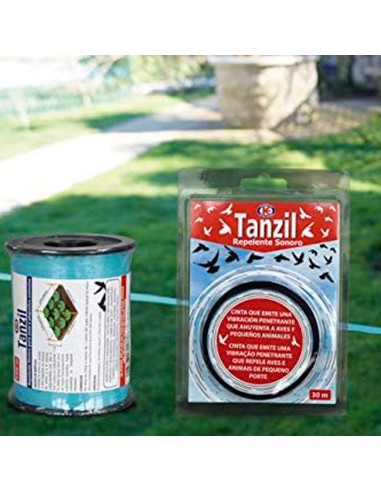 Tanzil Cinta Sonora Repelente de Aves y Pequeños Animales